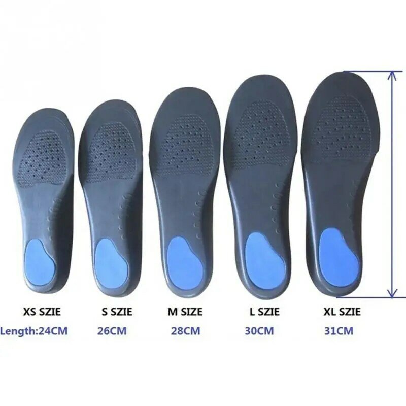 Ортопедические стельки для обуви, коррекция плоскостопия, поддержка свода стопы, Эва, для мужчин и женщин