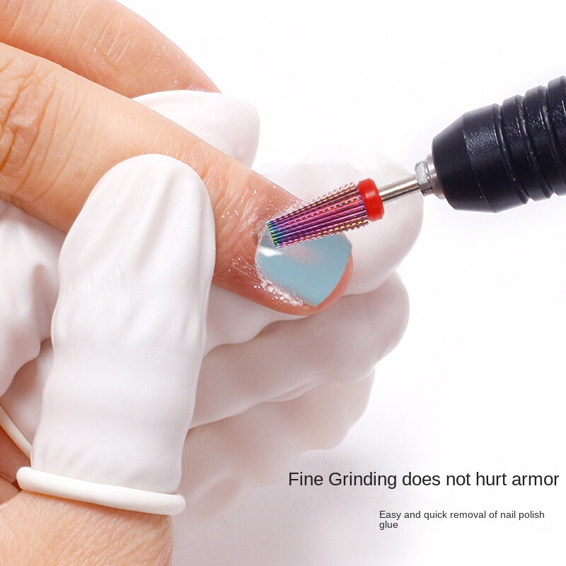 Efficient Professional Nail Art Removal Convenient Powerful Color Plated Grinding Head Grinding Head Beauty Trendy Nail Art