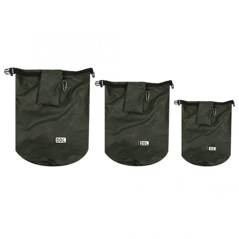 5L/20L/50L Outdoor Dry Waterproof Bag Dry Bag Sack Waterproof Floating Dry Gear Bags For Boating Fishing Rafting Swimming