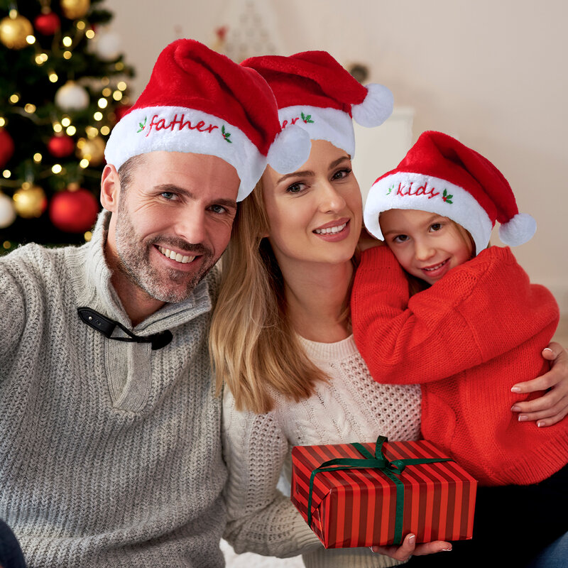 Hoge Kwaliteit Kerstmutsen Voor Kinderen Familie Kerstversiering 2023 Voor Thuis Navidad Natal Noel Geschenken Nieuwjaar 2024