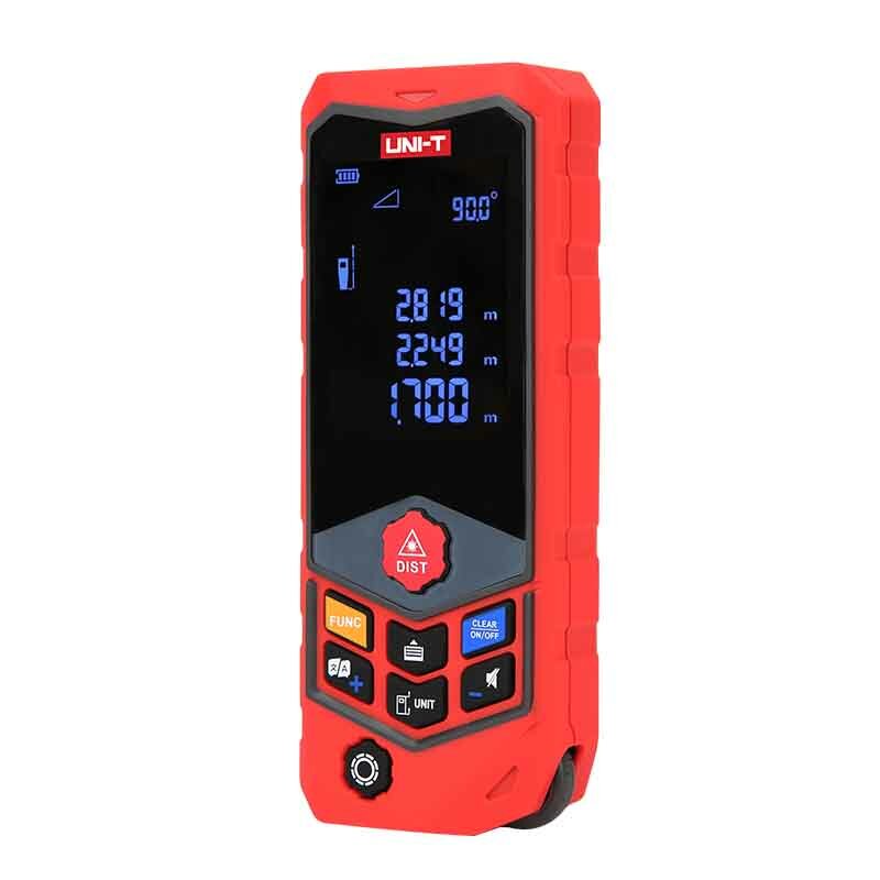 UNI-T lm50d Handheld Auto Voice/Audio HD-Display Laser-Entfernungs messer 50m Krümmung messen Entfernungs messer Entfernungs messer Tester