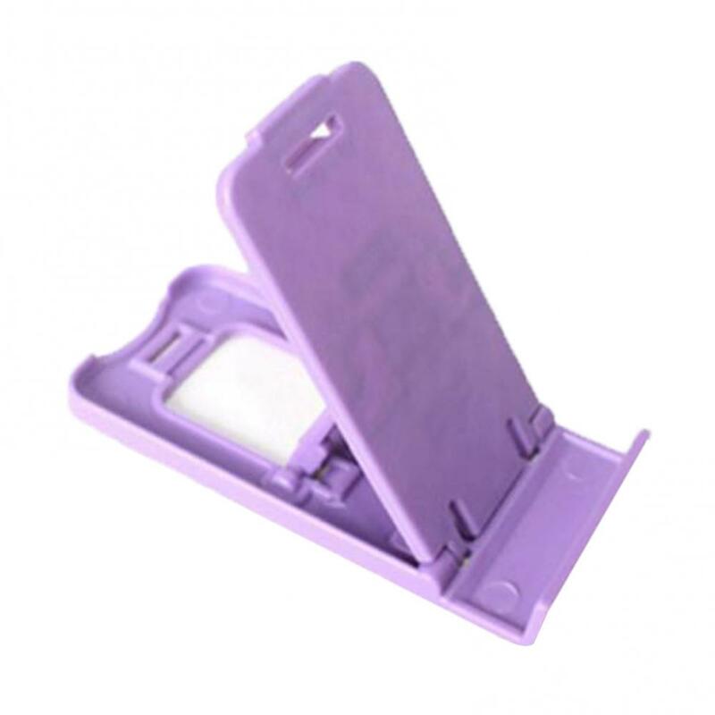 Foldable Bracket Plastic Portable Phone Holder Stand Desktop for Live Video