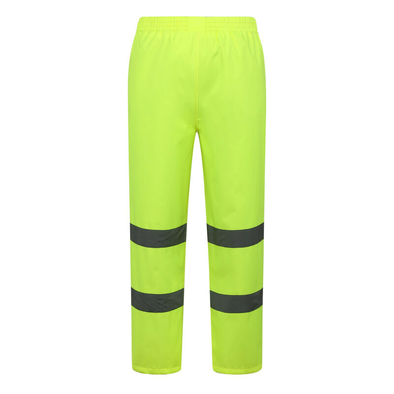 Pantaloni della tuta sportivi Fahison da uomo nuovi pantaloni da jogging con fondo in pile da lavoro giallo nero arancione verde fluorescente autunno