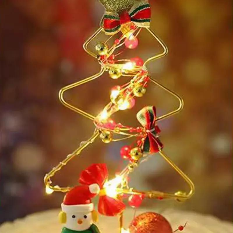 1M/2M LED Fairy String Lights Battery Operated LED Copper Wire String Lights Bottle Light For Gift Flowers House Decoration
