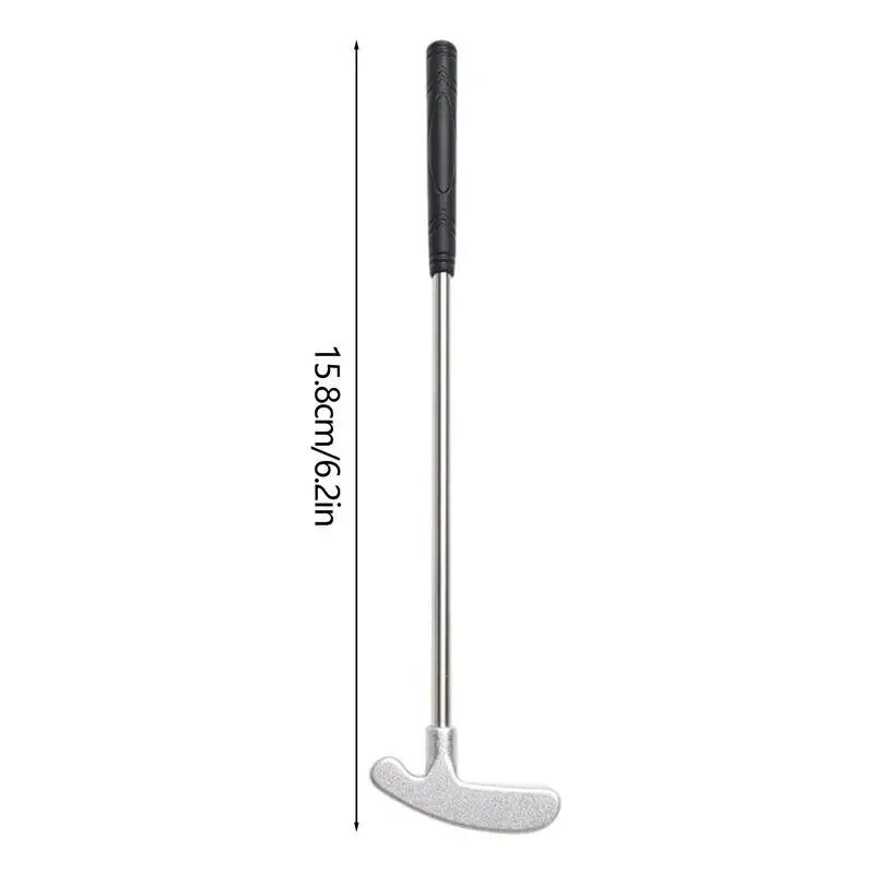 Mini Golf Putter testa in lega di zinco Putter da Golf mazze da Golf portatile a 2 vie Putter antiruggine Mini Golf accessori