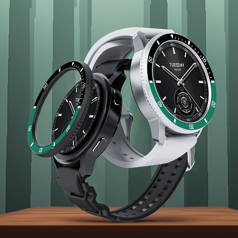 PC Case for Xiaomi Watch S3 Anti-Scratch Protector Bumper Replacement TPU Watch Strap for Xiaomi Mi Watch S3 smart watch