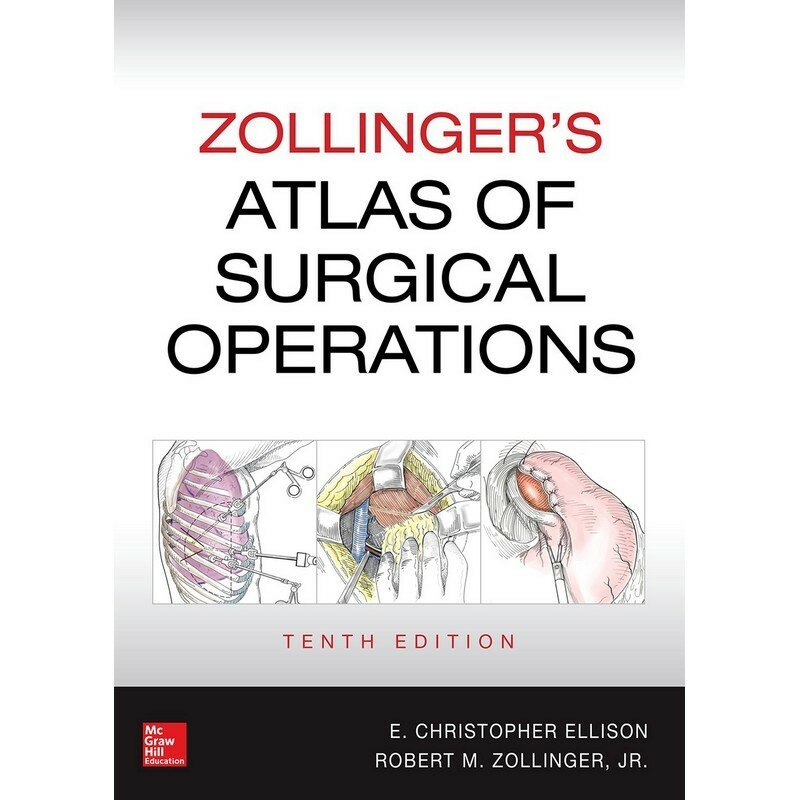 L'atlante delle operazioni chirurgiche di Zollinger, decima edizione