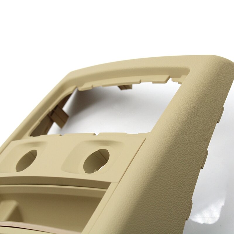 Konsol tengah belakang mobil penutup kisi ventilasi saluran udara segar bingkai luar untuk BMW 3 Series E90 E91 2005-2012