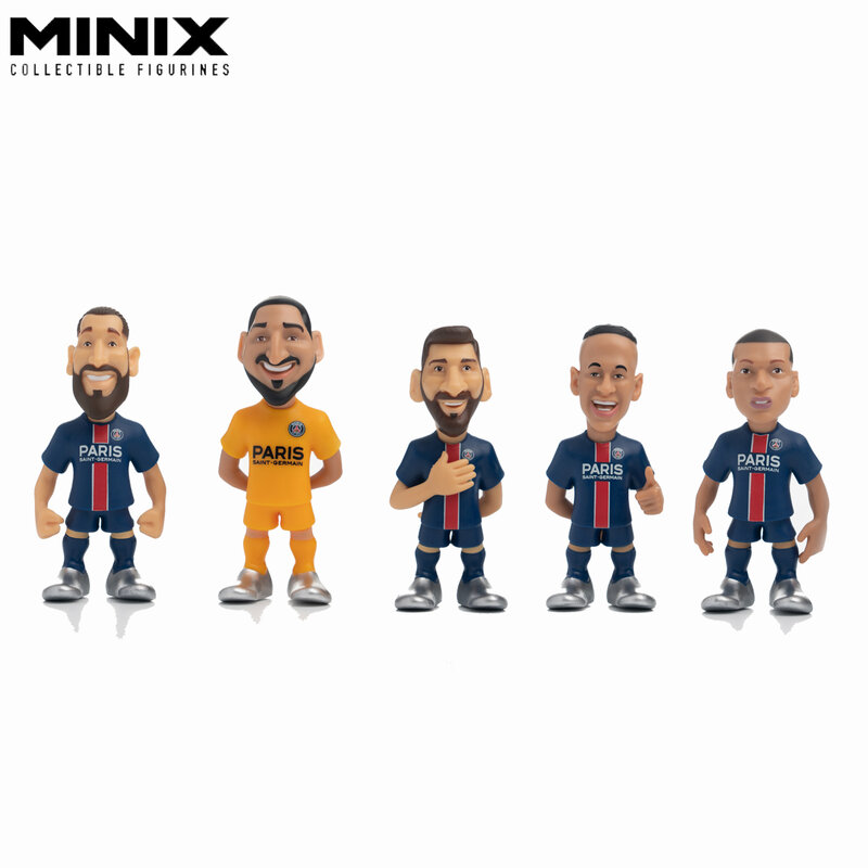 MINIX COLLECTIBLE FI AT Madr Cartoon Soccer First Ball, Action Figure, Cool Doll, Sports Model, Butter, Soccer Star Toys, GérSouvenir