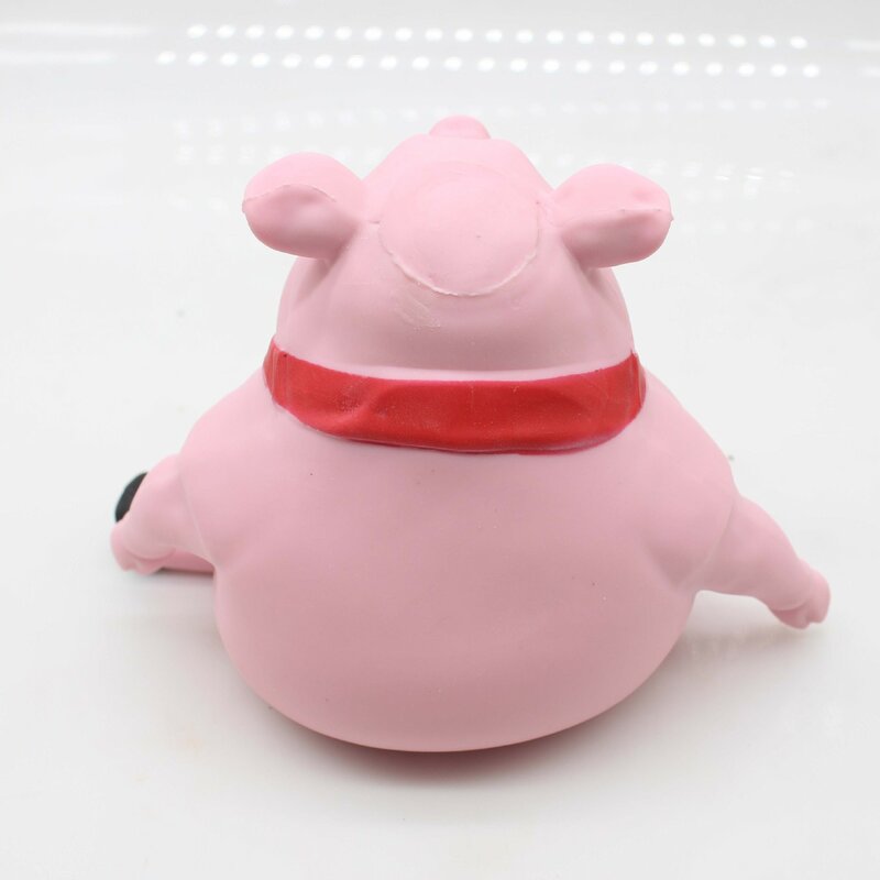 Squeeze Pink Piggy Piggy Piggy Toy para crianças, descompressão ventilação boneca, alívio do estresse, bonito, animais, adorável