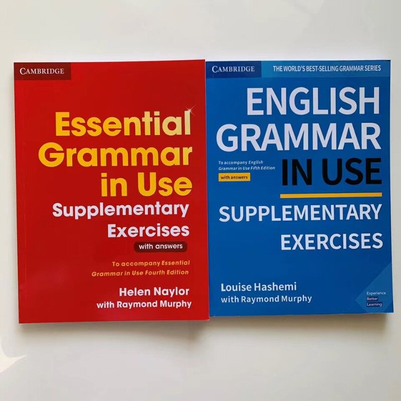 Cambridge Basic Intermediate Advanced  English Essential Grammar in Use Supplementary Exercises English Grammar Books