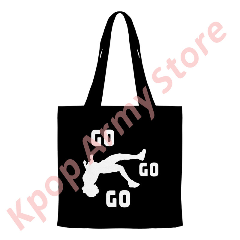 Nidal Wonder Go Go Go Merch Shoulder Canvas Bag New Logo Backpack Women Fashion Casual Bag Streetwear