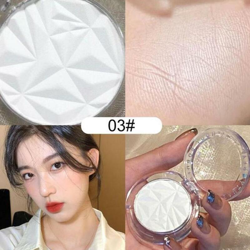 2Color Highlighter Powder Palette Glitter Diamond Shimmer Highlighter Face Contour Cosmetics Waterproof Lasting For women