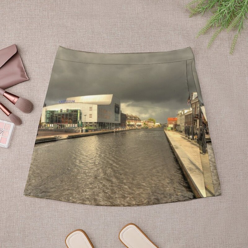 Stormy day at Alphen aan den Rijn-minifalda para mujer, ropa coreana, tendencia de verano, 2023