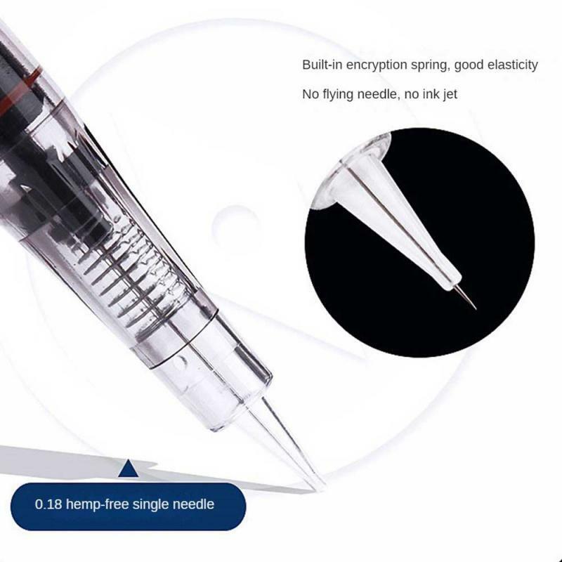 1/2 Stuks M7tattoo Wenkbrauwen Microblading Piercing Naalden Pen Voor Semi-Permanente Make-Up Pmu Machinegeweer Verbruiksartikelen
