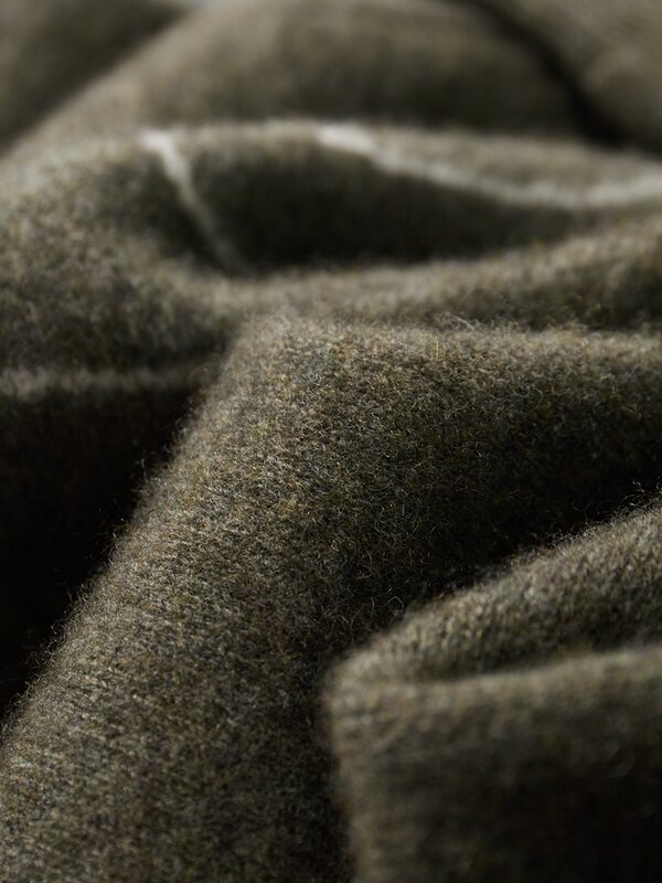 Мужской шерстяной пуловер CHICUU, осенне-зимний кашемировый свитер с круглым вырезом, толстая мягкая теплая одежда, вязаная одежда из 100% мериносовой шерсти, повседневные джемперы