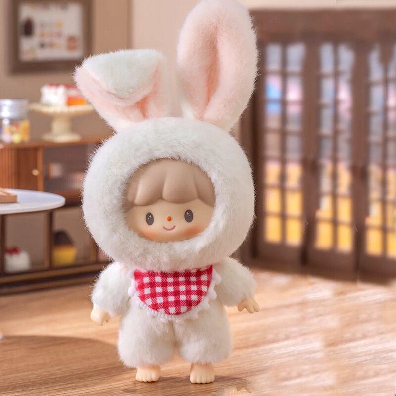 ZZOTON Delicious Bunny 시리즈 비닐 봉제 인형 블라인드 박스 장난감, 미스터리 박스, 귀여운 액션 피규어, 데스크탑 장식, 귀여운 소녀 선물