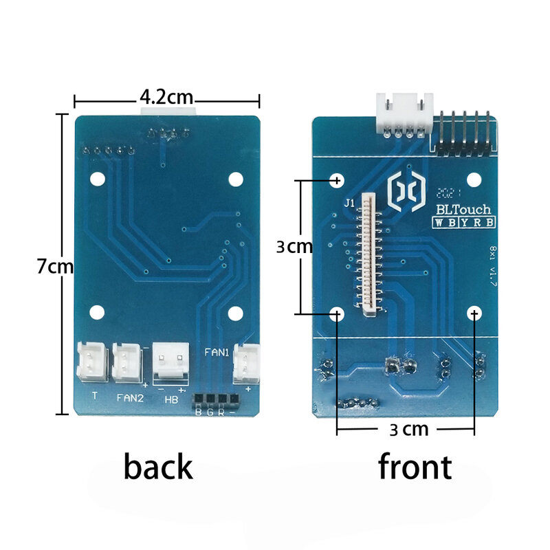 Hot End Pcb Adapter Board 24-Pin Kabel Voor Genius/Artillerie Sidewinder X1 Board Kit 3d Printer Vervanging accessoires Onderdelen