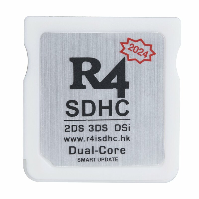Cartão de memória digital material durável, Flashcard compacto e portátil, Adaptador SDHC R4, Secure Burning Game Card, 2024