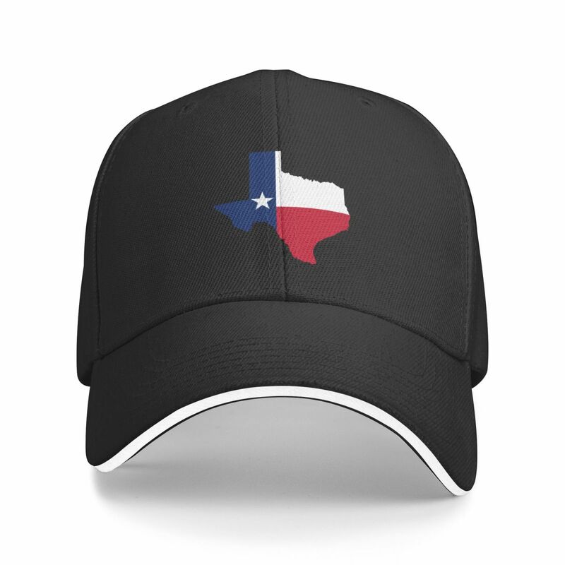 Gorra de béisbol con bandera del estado de Texas para hombre y mujer, sombrero de lujo, marca de lujo