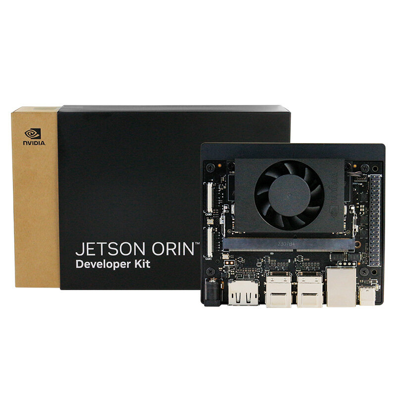 Kit de carte de développement officiel NVIDIA Jetson Orin NANO, 8 Go de RAM, basé sur NVIDIA Core Tech pour l'apprentissage en profondeur de l'IA