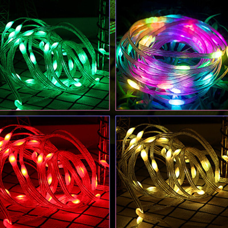 20M 10M 5M LED String Light con telecomando 2800 (K) luci per tende Super luminose per decorazioni per feste a casa