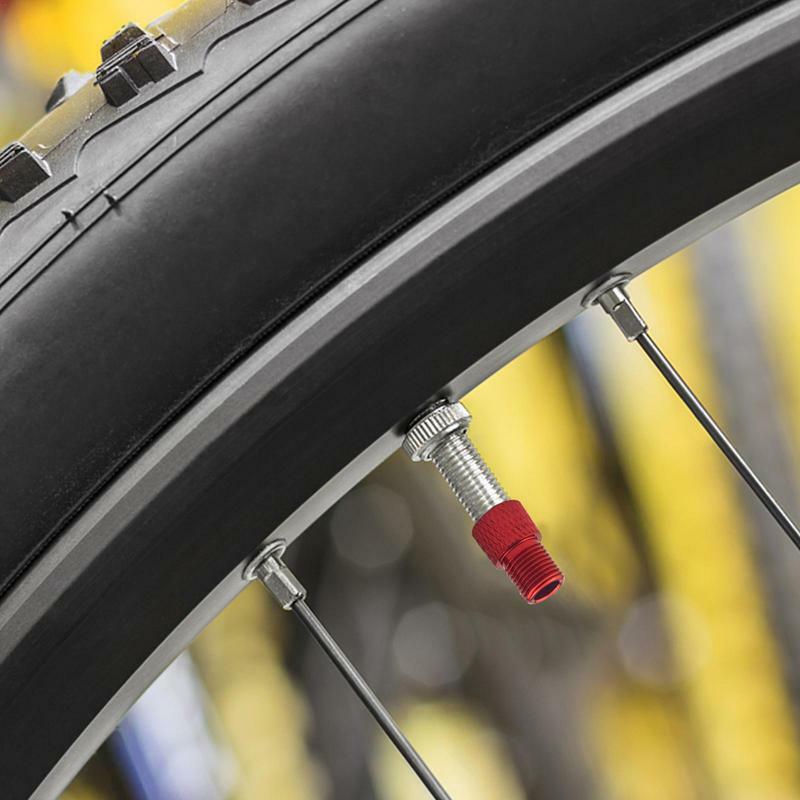 타이어 모자-슈레이더 밸브 어댑터, 자전거 타이어 밸브 변환기 도구 캡, 산악 접이식 자전거용 내부 튜브 깍지 변환