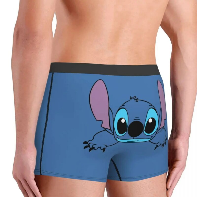 Male Cool Stitch Underwear Boxer Briefs Breathable Shorts Panties Underpants