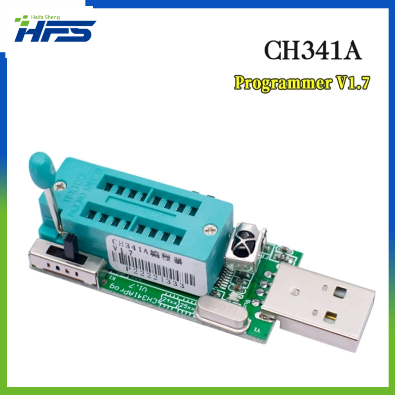 CH341A programador V1.7 1,8 V cambio de nivel W25Q64FW W25Q128FW Gd25LQ64