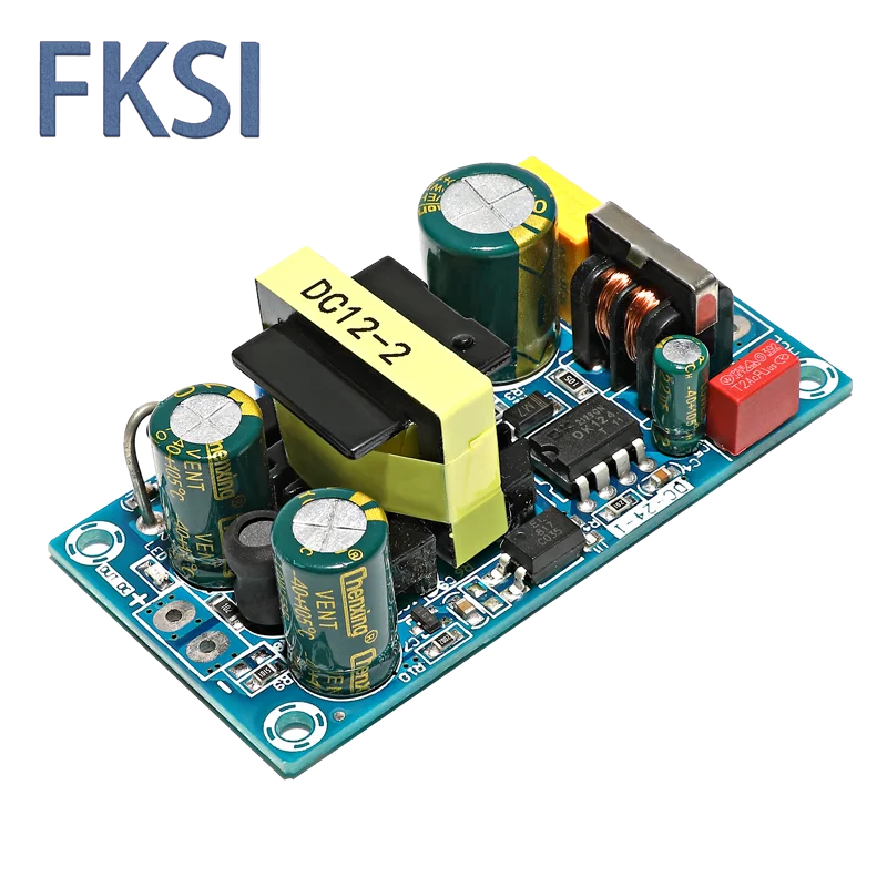 FKSI AC 85-265V a DC 12V 24V 36V 48V trasformatore step-down alimentatore 1A 2A 4A 6A 8A 9A modulo di alimentazione a commutazione per la riparazione