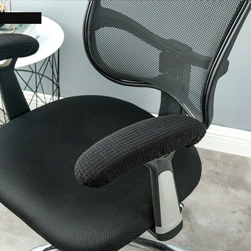 1ペア椅子アームレストカバー本オフィスコンピュータ椅子カバー防塵伸縮性コンピュータslipcoversクッションprotecto