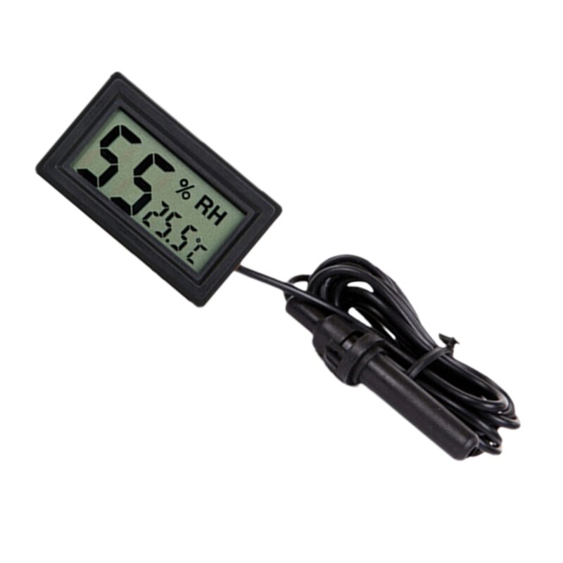 12V 5V Digitaler Temperaturmesser -50 bis 110 LED-Anzeige Thermoelement-Temperatursensor TPM-10 FY-10 2M-3M-5M