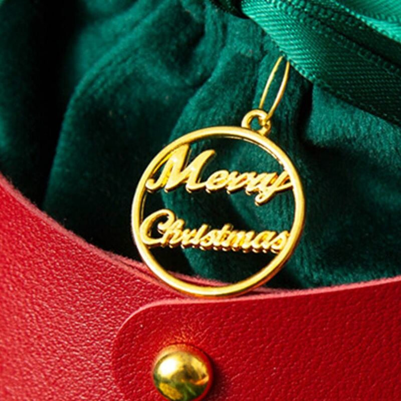 装飾的なPUギフトバッグ,子供のためのクリスマスプレゼントバッグ,キャンディーバッグ,ギフトポーチ