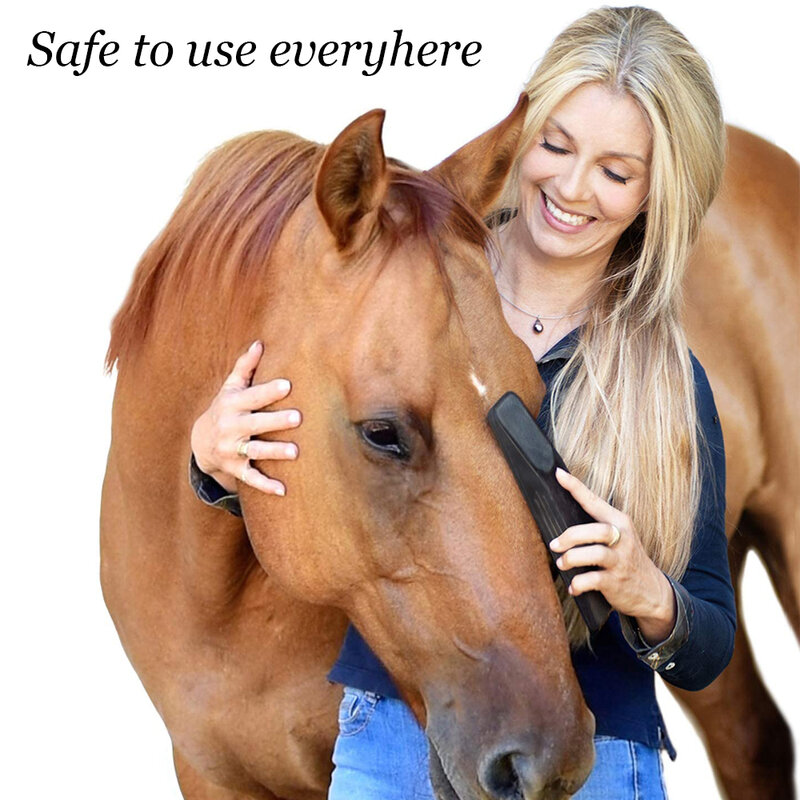 Cepillo de masaje TPR 6 en 1 para caballos, perros y gatos, herramienta de aseo, cepillos para el cuidado de la piel suave de las mascotas