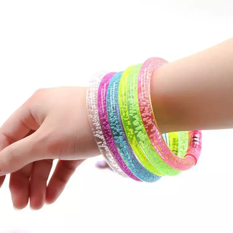 3pcs braccialetto Luminoso braccialetto luminoso Partito flash prodotti per bambini giocattoli per bambini regali