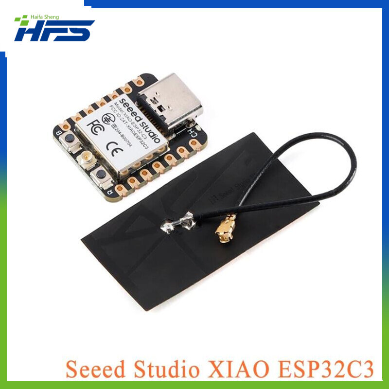 2 stücke esp32c3 seeed studio xiao ble wifi drahtloses entwicklungs board winziges mcu 4mb 400kb modul für arduino