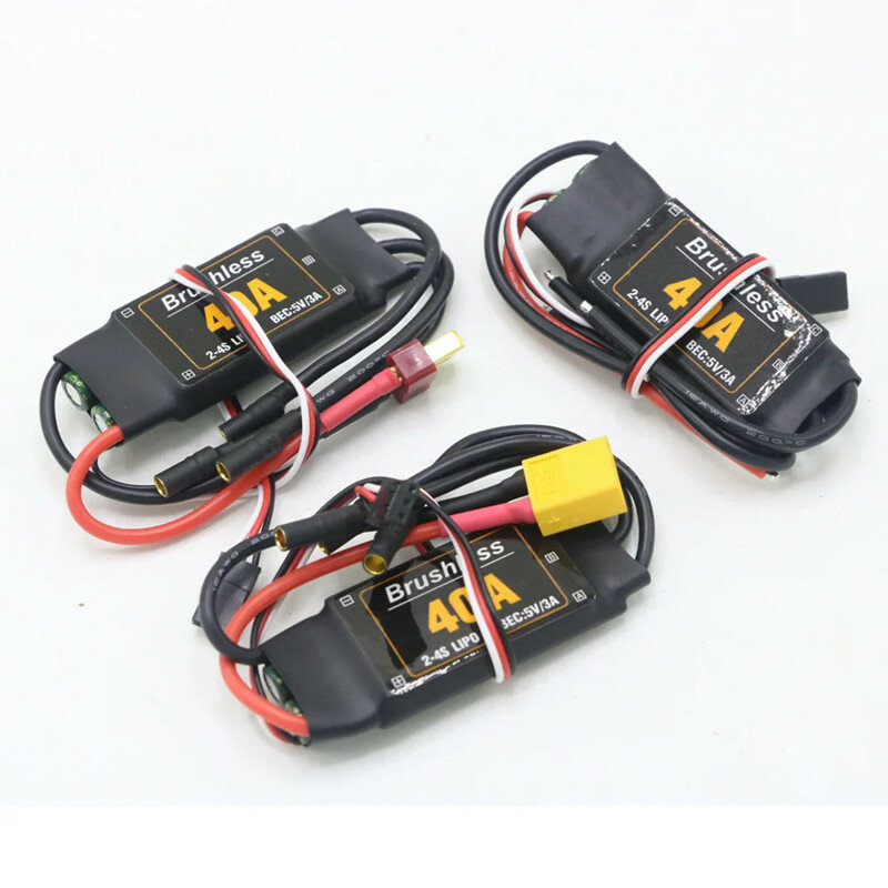 Aggiornamento Mitoot Brushless 40A Speed ESC Controller 2-4S con 5V 3A UBEC per RC FPV Quadcopter RC Aircraft Helicopter