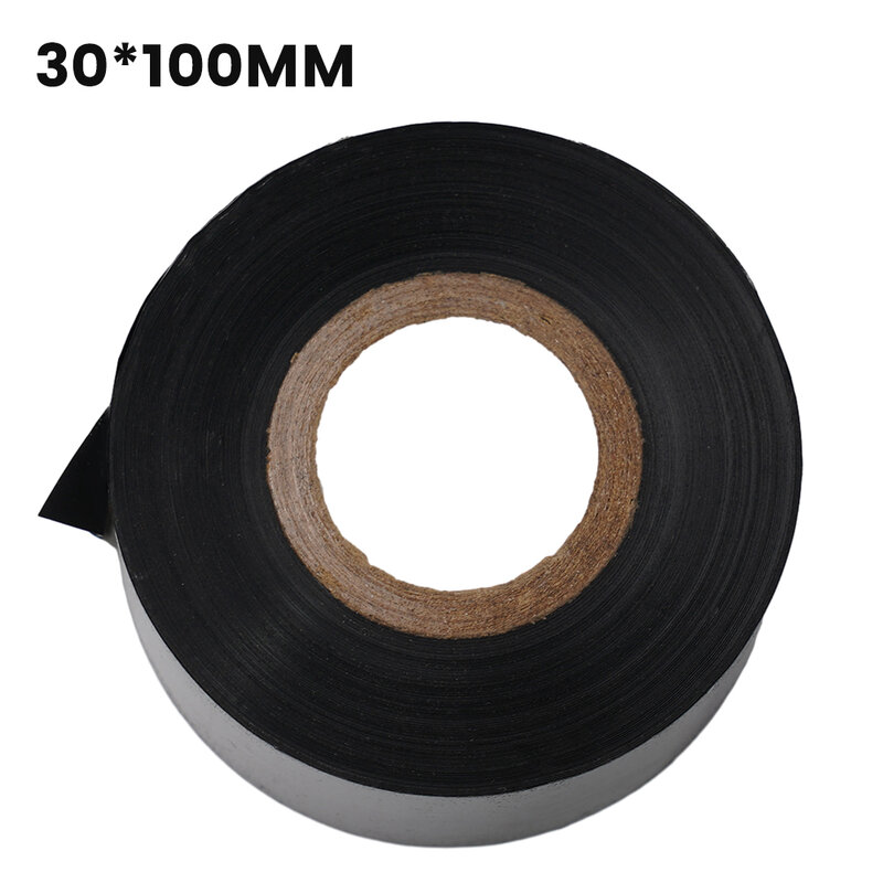 1pc PP PE PVC Black Ribbon Apply To-241/DY-8 Date Printer Coding Machine Part Good Adhesion 35 25 LC1 Enhancement 30*100mm