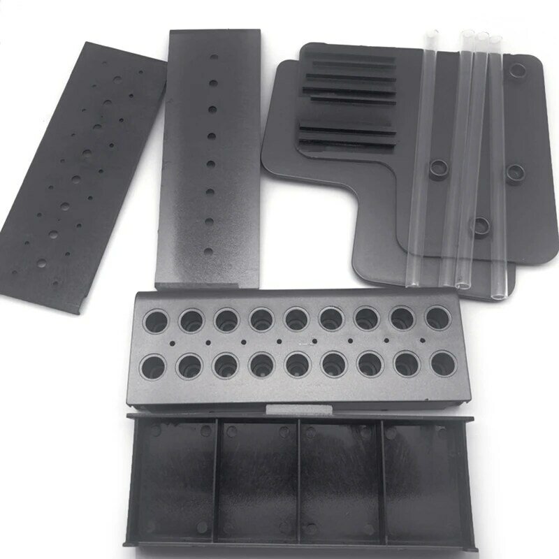 Профессиональная пластиковая стойка для инструментов с выдвижным ящиком, отверткой, гаечным ключом, плоскогубцами, отверстие для