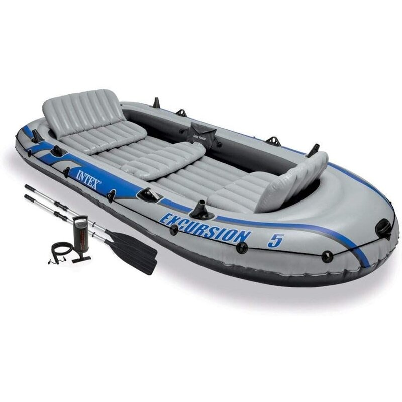 قارب PVC قابل للنفخ لحوامل صنارة الصيد ، مضخة HighOutput ، قارب superصعبة ، 54 بوصة