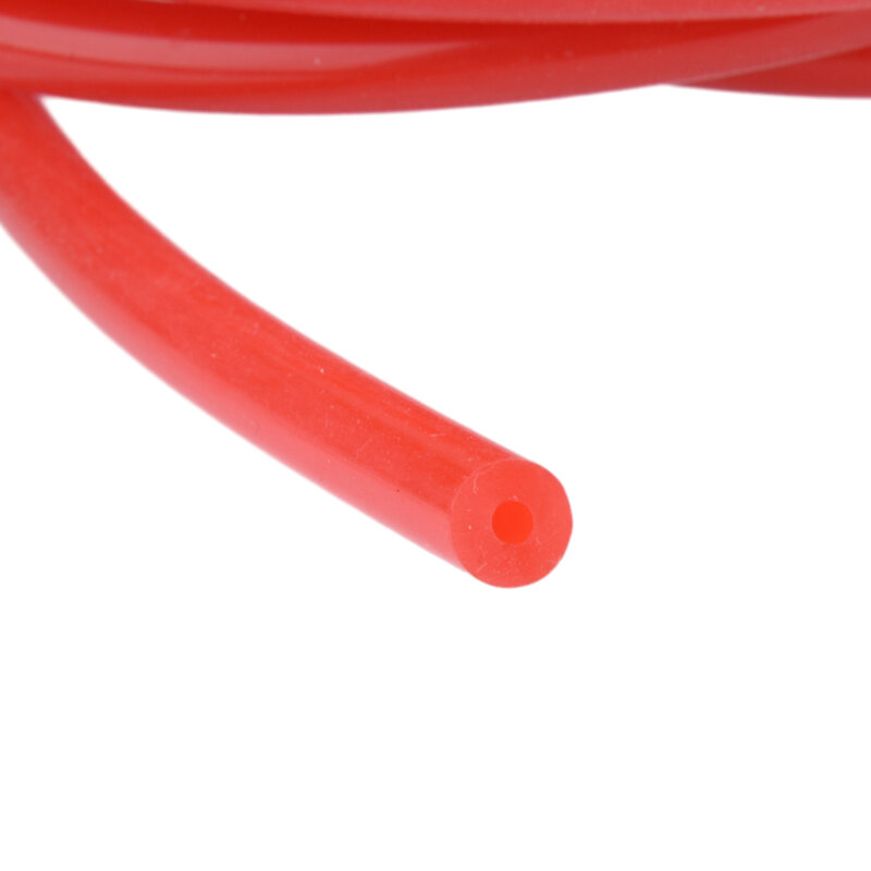 Mangueira vermelha do vácuo do silicone do ar do combustível do carro universal, linha tubulação do tubo, 3mm, OD, 9mm, 10 pés, 1, 8 "identificação