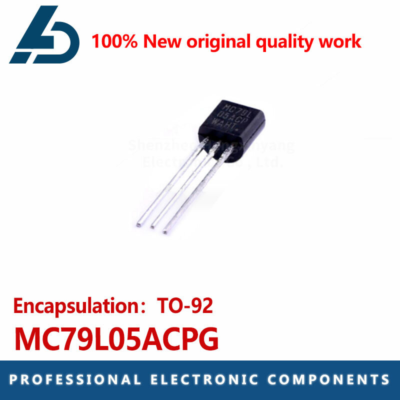 The MC79L05ACPG TO-92 package is A 0.1-5V low-voltage differential linear regulator