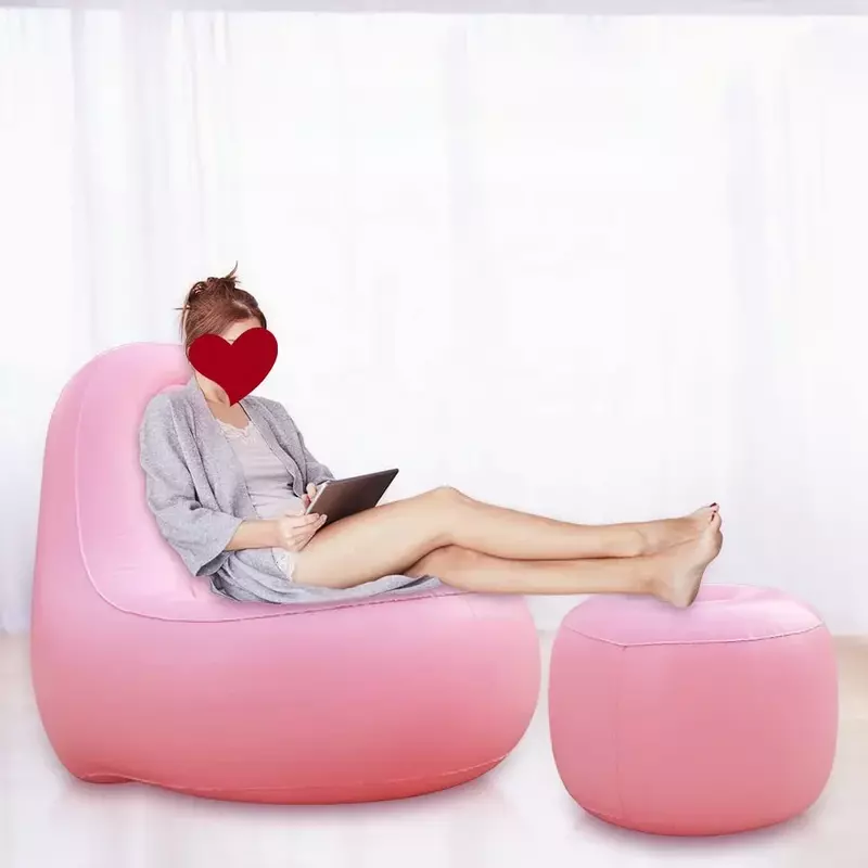 Factory Custom Wholesale Inflatable BBL Lounge Sofa Air Chair BBL Inflatable Sofa After Butt Surgery