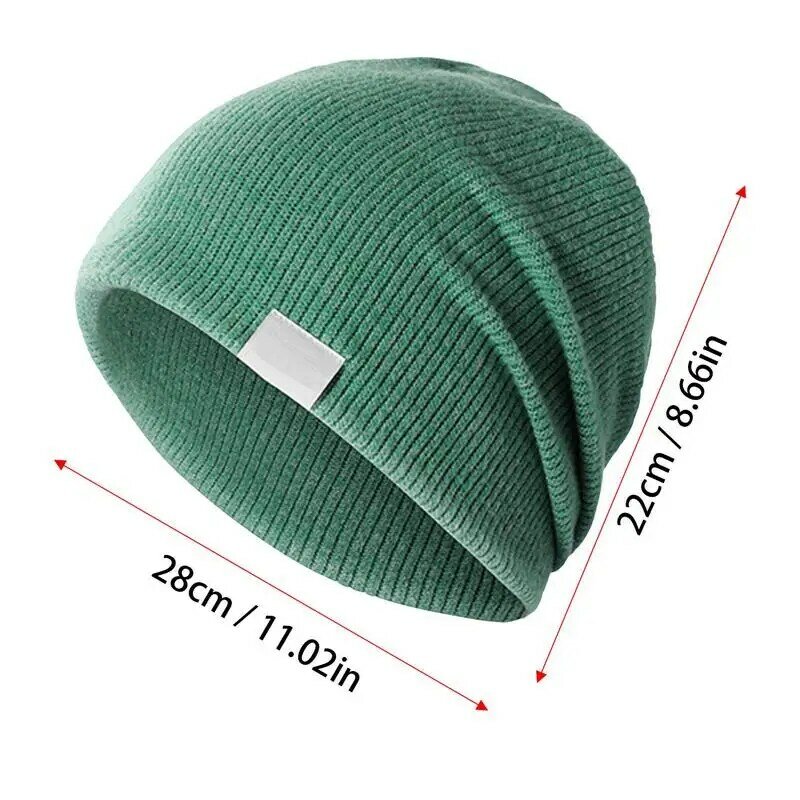 Cuffed Beanie Hat Skin-Friendly Non-Irritating Soft Beanie Warm-Keeping Supplies For Outside Activities For Home Hiking Jogging