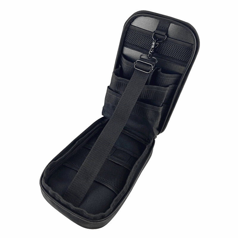 Bolsa de cintura de herramientas portátil de un solo hombro, almacenamiento de herramientas pequeñas, mensajero, colgante de cintura, bolsa de cinturón de herramientas de mantenimiento portátil