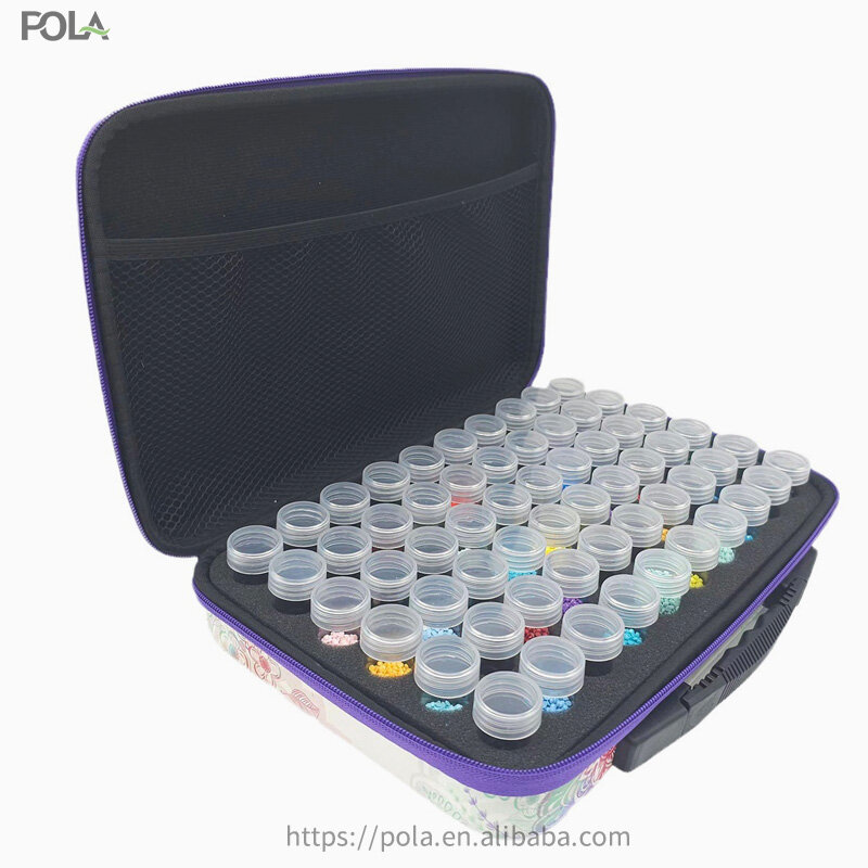 กระเป๋าใส่อุปกรณ์ทาสีเพชร5D กล่องเก็บเครื่องมือระบายสีเพชรกล่องเก็บอุปกรณ์วาดภาพด้วยเพชร