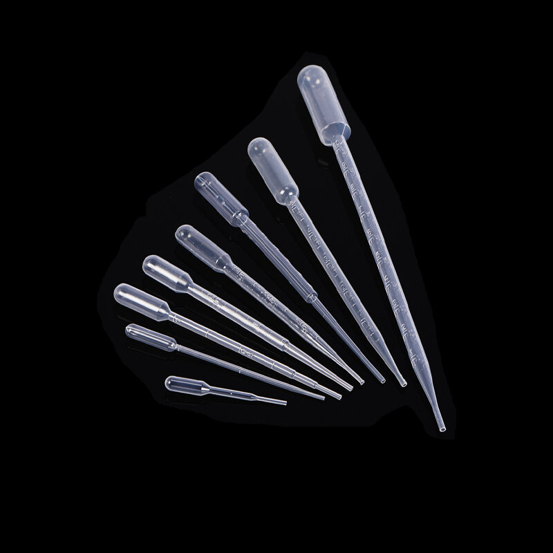 20-150Pcs Disposable Plastic Eye Dropper Transfer Graduated Pipettes for DIY Epoxy Resin Silicone Mold Jewelry Making Tool