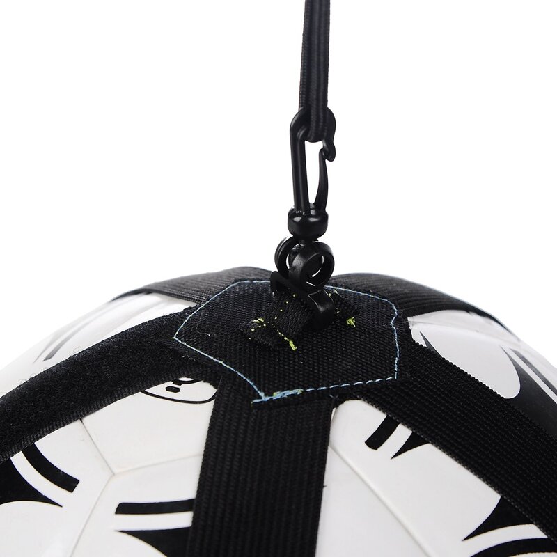 حقيبة تدريب كرة القدم للأطفال مزودة بحزام دائري مساعد لتدريب كرة القدم المنفرد معدات تدريب كرة القدم للأطفال
