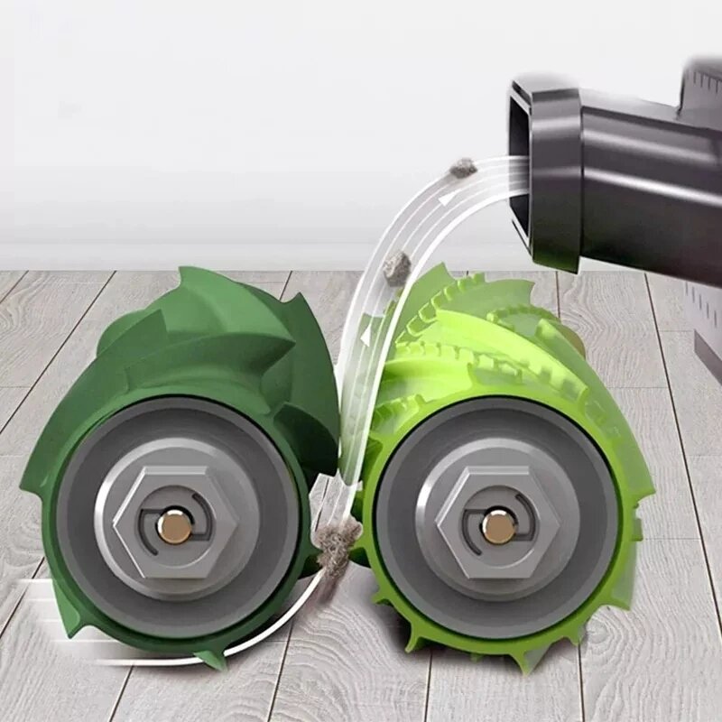 Pièces de rechange pour iRobot Roomba série E I J E5 E6 i7 i6 i1 i2 i3 i3 + i4 i8, filtre à brosse latérale en caoutchouc, sacs à poussière