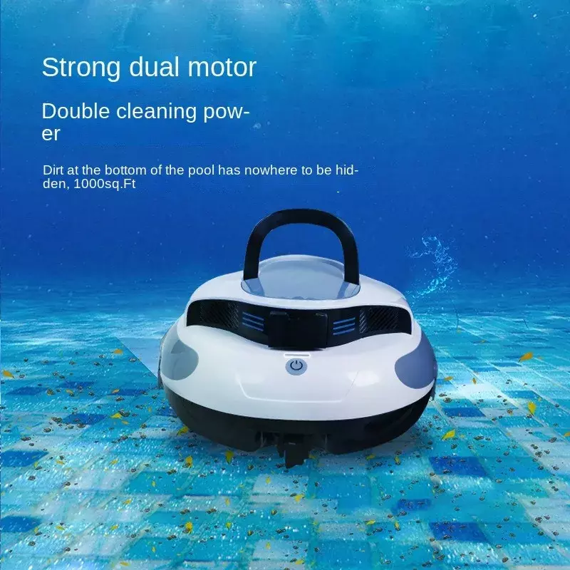 Aspirateur sous-marin pour piscine, robot automatique et intelligent, aspiration des eaux usées, longue durée de vie de la batterie